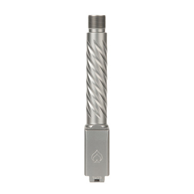 Ballistic Advantage 9mm SIG P320 X Compact/Sub Compact  PVD SS (Light Gray) Threaded Spiral Fluting LCI Barrel