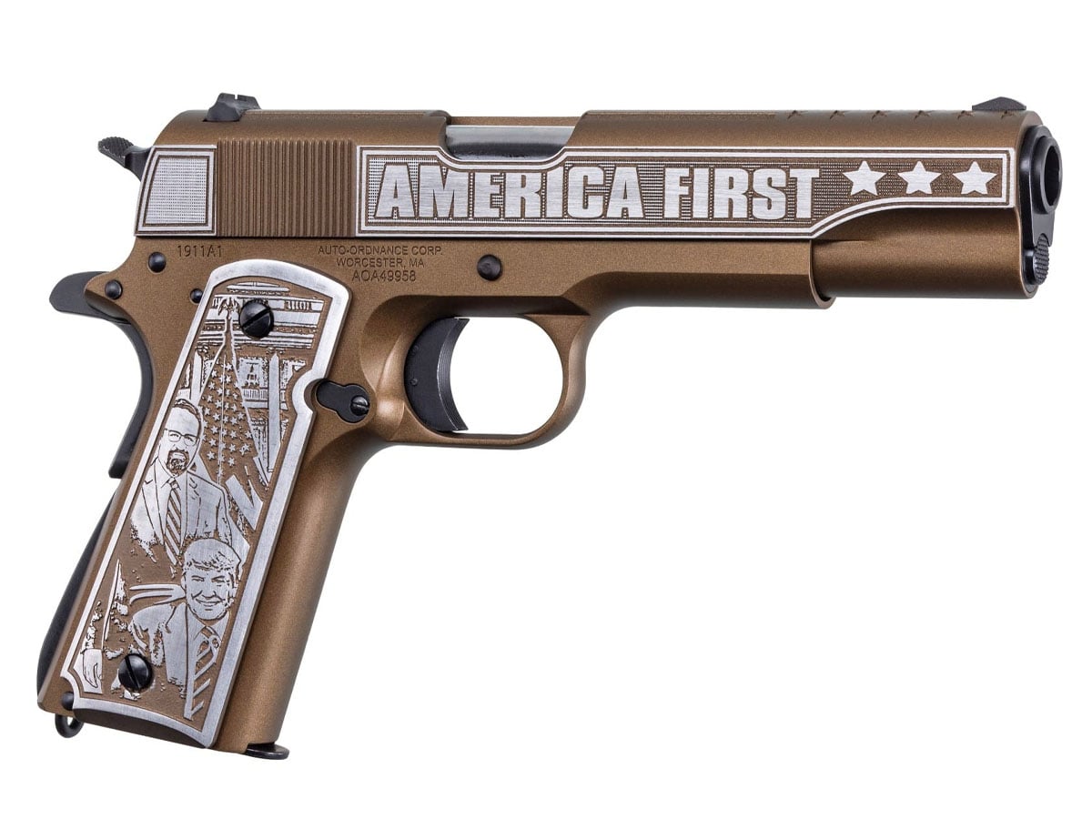 Auto Ordnance "America First" 7rd .45 ACP 1911 - 1911BKOC10