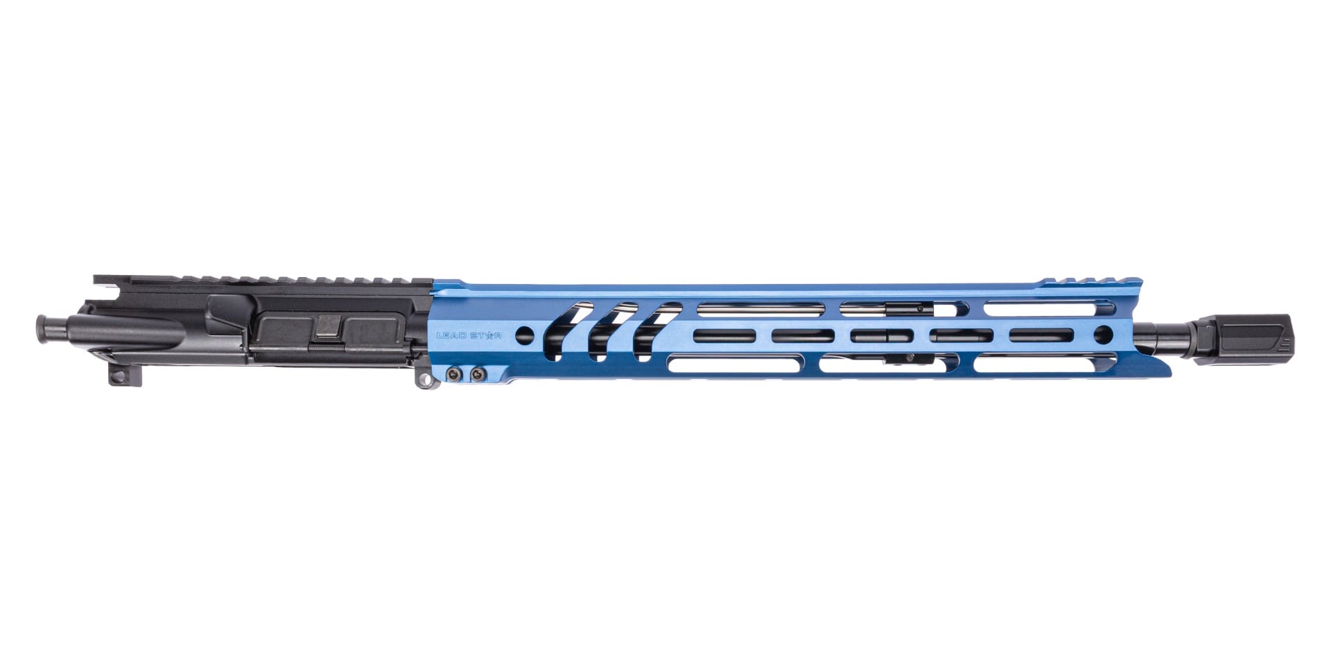 PSA 16" 5.56 NATO 15" LSA Ravage Hex M-LOK Lightweight Upper - No BCG or CH, Blue