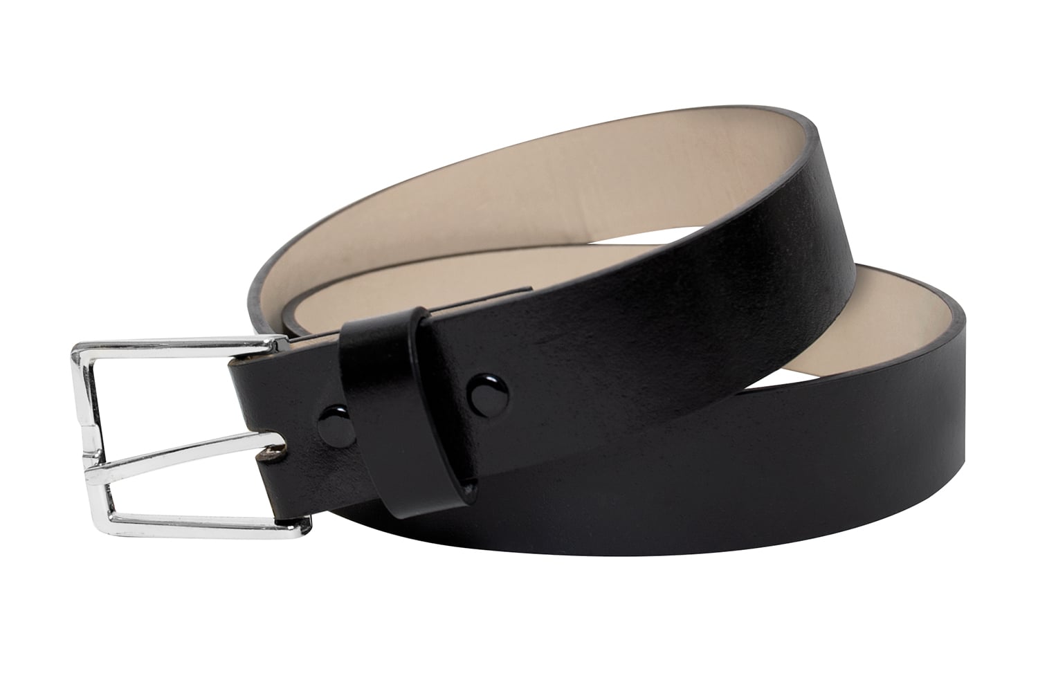 Rothco Bonded Leather Garrison Belt - Nickel, 1 1-4, Waist Size 38