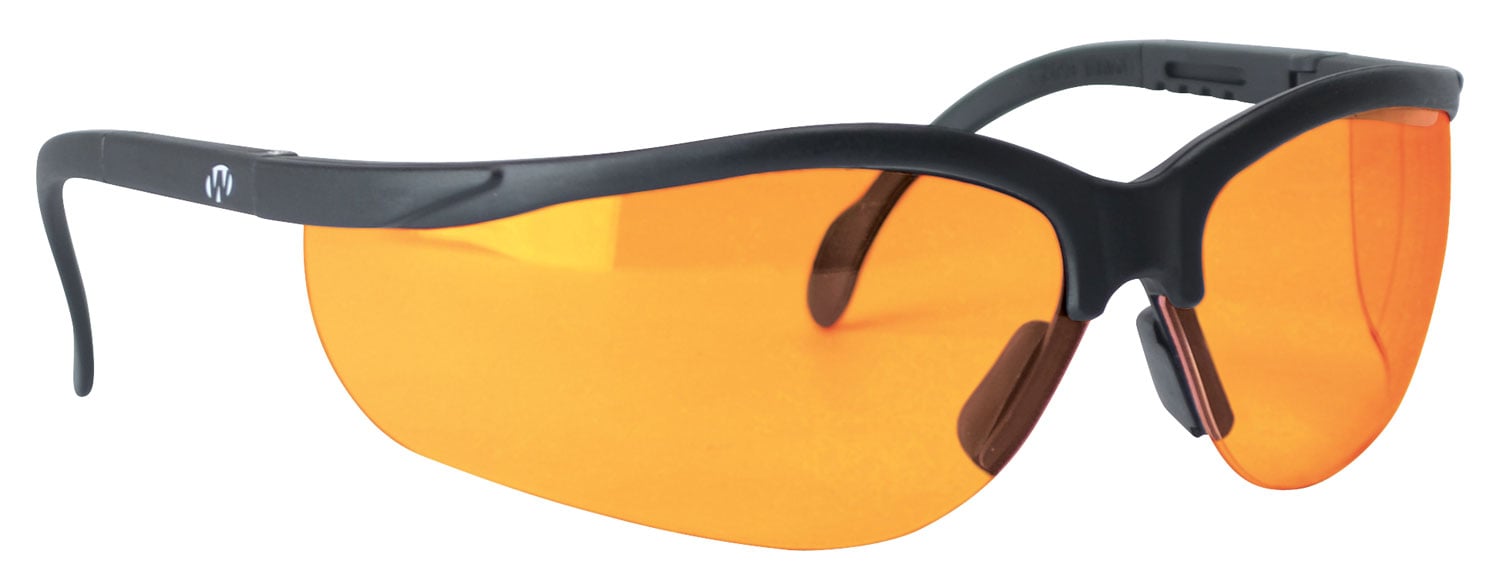 Walkers Game Ear Half Frame Glasses, Amber Lens - GWP-AMBLSG