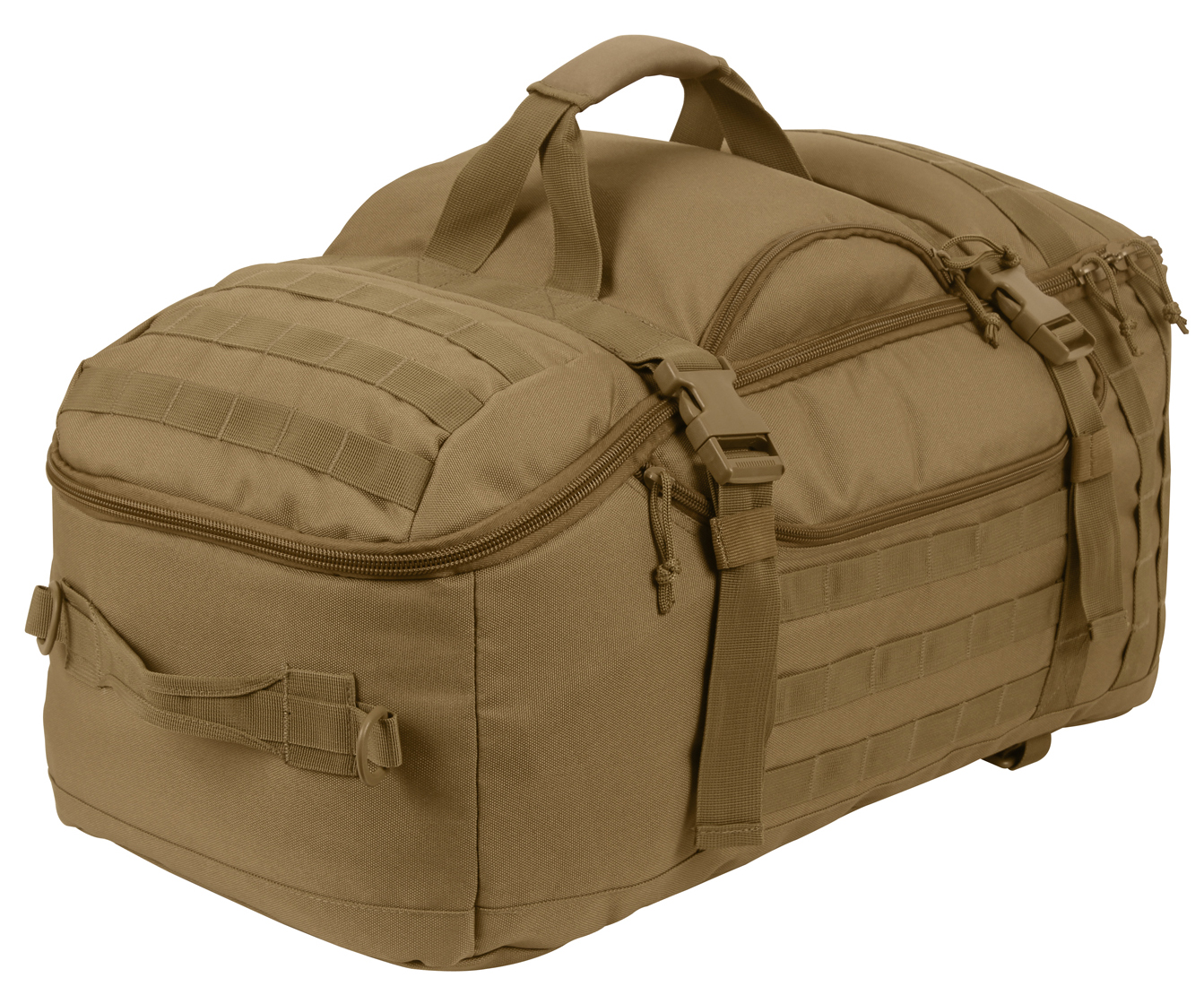 Rothco 3-In-1 Convertible Mission Bag - Coyote Brown