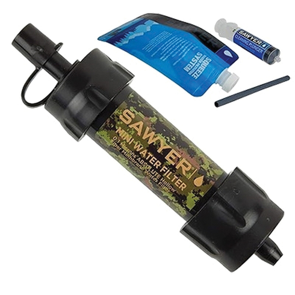 Sawyer Mini Water Filtration System, Camouflage