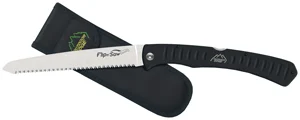 OUTDOOR EDGE FLIP N'SAW - 7" S/S BLACK W/NYLON SHEATH