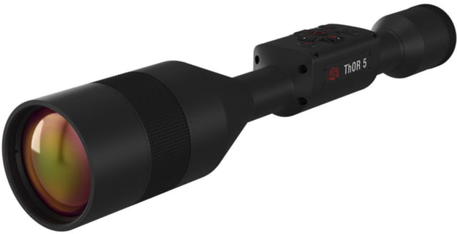 ATN Thor 5 5-40x 640x480 12 Micron Smart HD Thermal Rifle Scope 30mm Tube w/ Gen 5 Sensor Multiple Patterns & Color Options Reticle Black