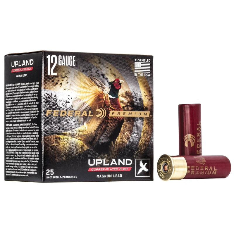 Federal Premium Upland 12 Gauge 3" 6 1-5/8 Ounce 25rds