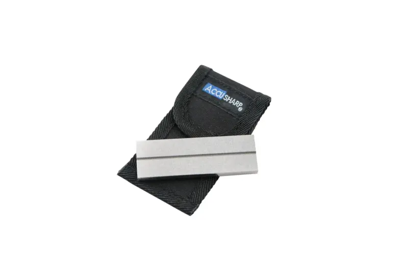 AccuSharp 027C Pocket Stone Fine/Coarse Diamond Sharpener Gray