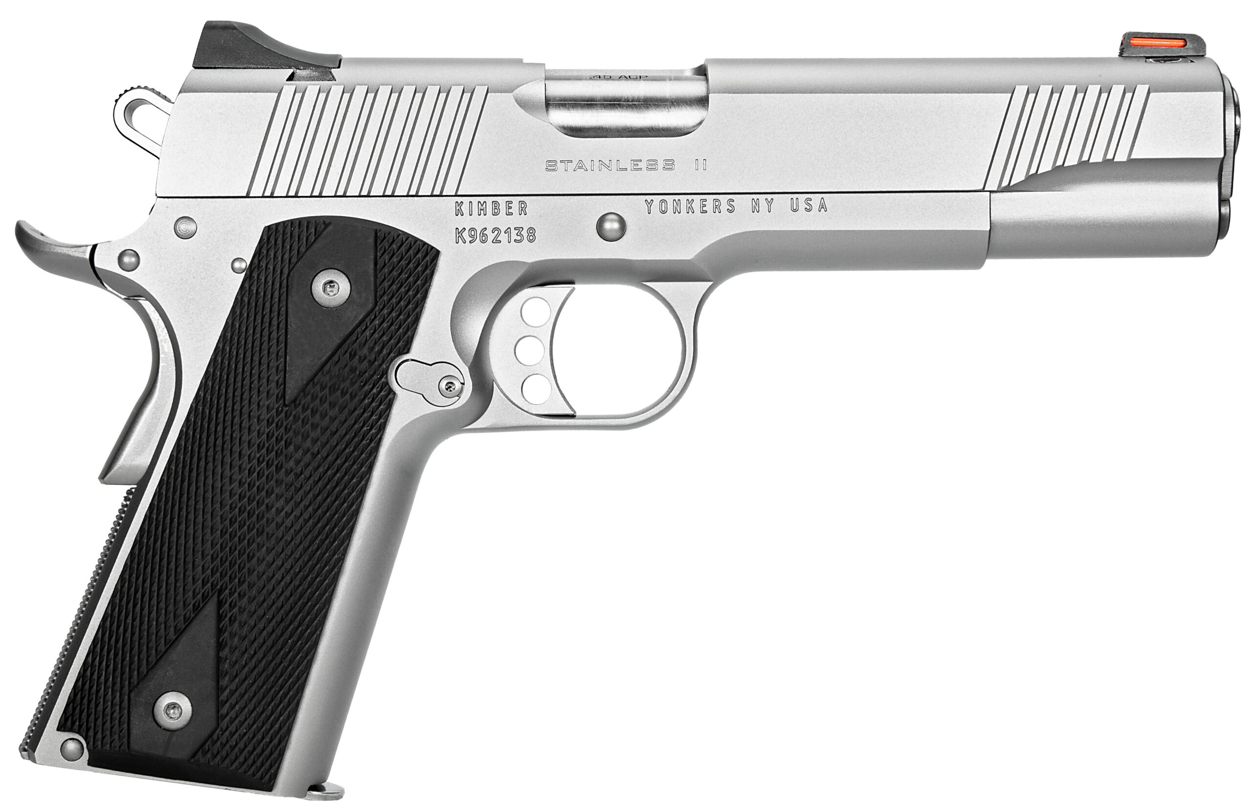 Kimber 1911 Stainless II 45ACP Pistol Club Bundle