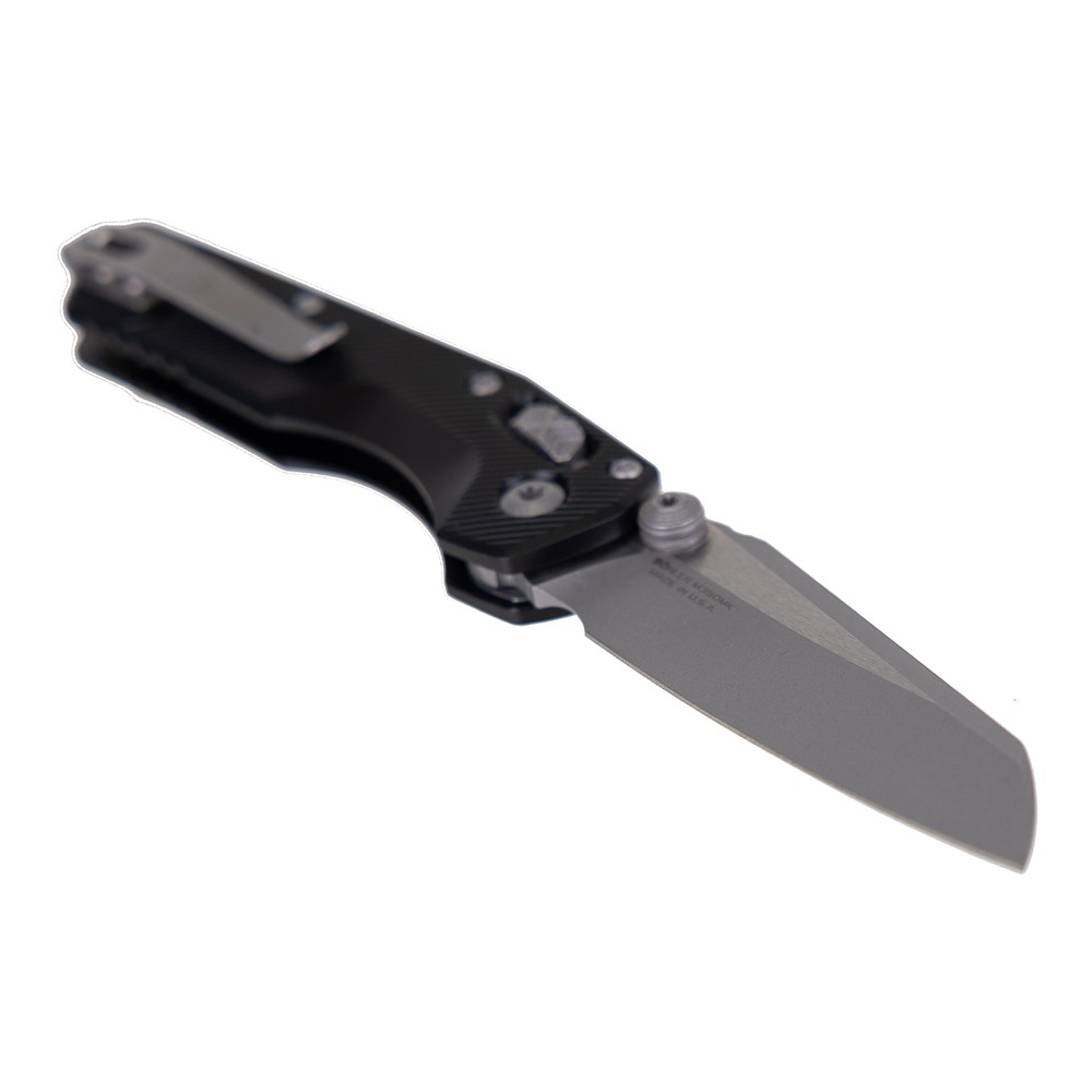 MICROTECH MSI MINI FOLDING KNIFE, BLACK