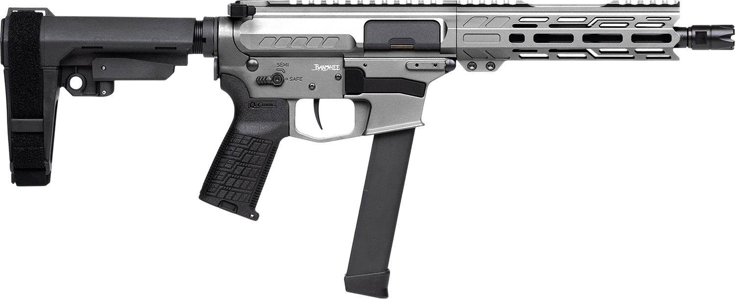 CMMG Banshee FE MkGs 9mm 33+1 AR Pistol with RipBrace