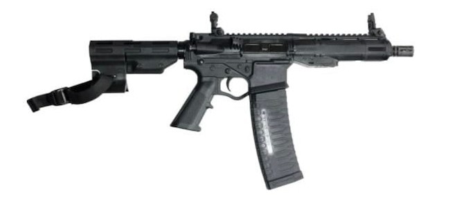 ATI Alpha MAXX HGA 5.56 AR Pistol, 7.5" Barrel, 60-Round, Black