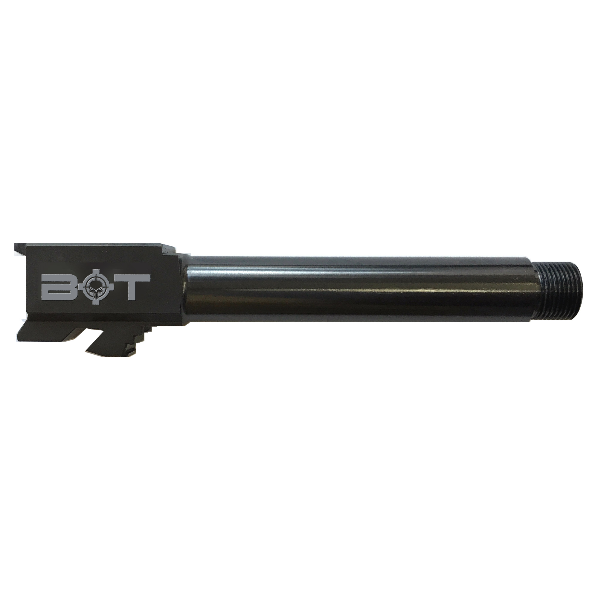 Backup Tactical Threaded Barrel 9mm for Glock 19 Black - G19TBBLK