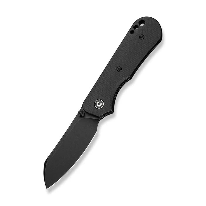 CIVIVI Crabby Folding Sheepsfoot Knife, Black - C24055-3