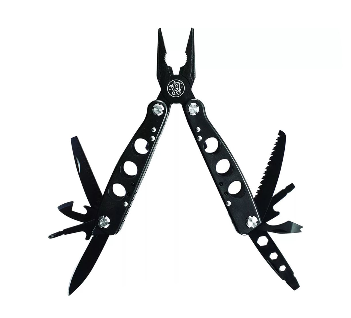 Smith & Wesson 15 Function Multitool, Black - SWMT1CP