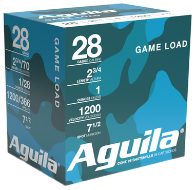 Aguila Birdshot Standard Velocity 28 Gauge 2.75" 1 oz 7.5 Shot