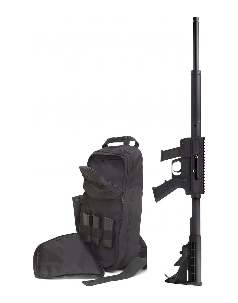 Just Right Carbines Gen 3 Takedown Combo Pack 9mm Semi-Auto, 17rd 17" W/ Backpack - JRC9CPG3-TB/BL