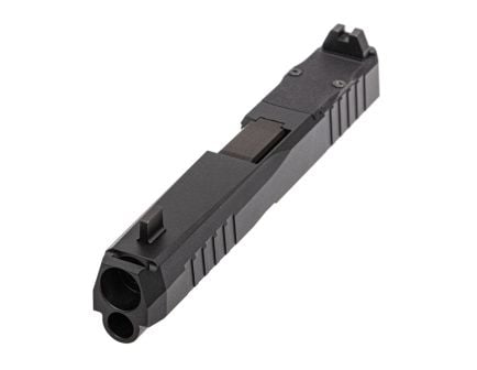 PSA Dagger Compact C-1 RMR Compensated Slide Assembly With Non-Threaded Barrel, Black