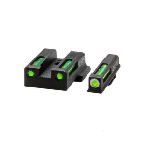 Hiviz EZN321 LiteWave H3  S&W M&P EZ380 Green Green Black