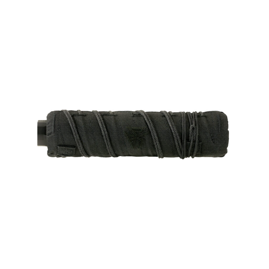 Burn Proof Gear Suppressor Cover Heavy 8", Black - BPG-SC-H-8-1-5-BLK