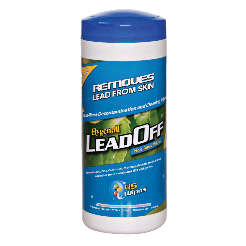 Hygenall LeadOff 9" x 14" x 10" 45-Count Wipe