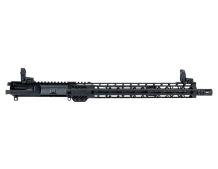 PSA 16" Mid-Length Pencil 5.56 NATO 1/7 Nitride 15" Lightweight M-lok Upper - With Nickel Boron BCG, CH, & MBUS Sight Set