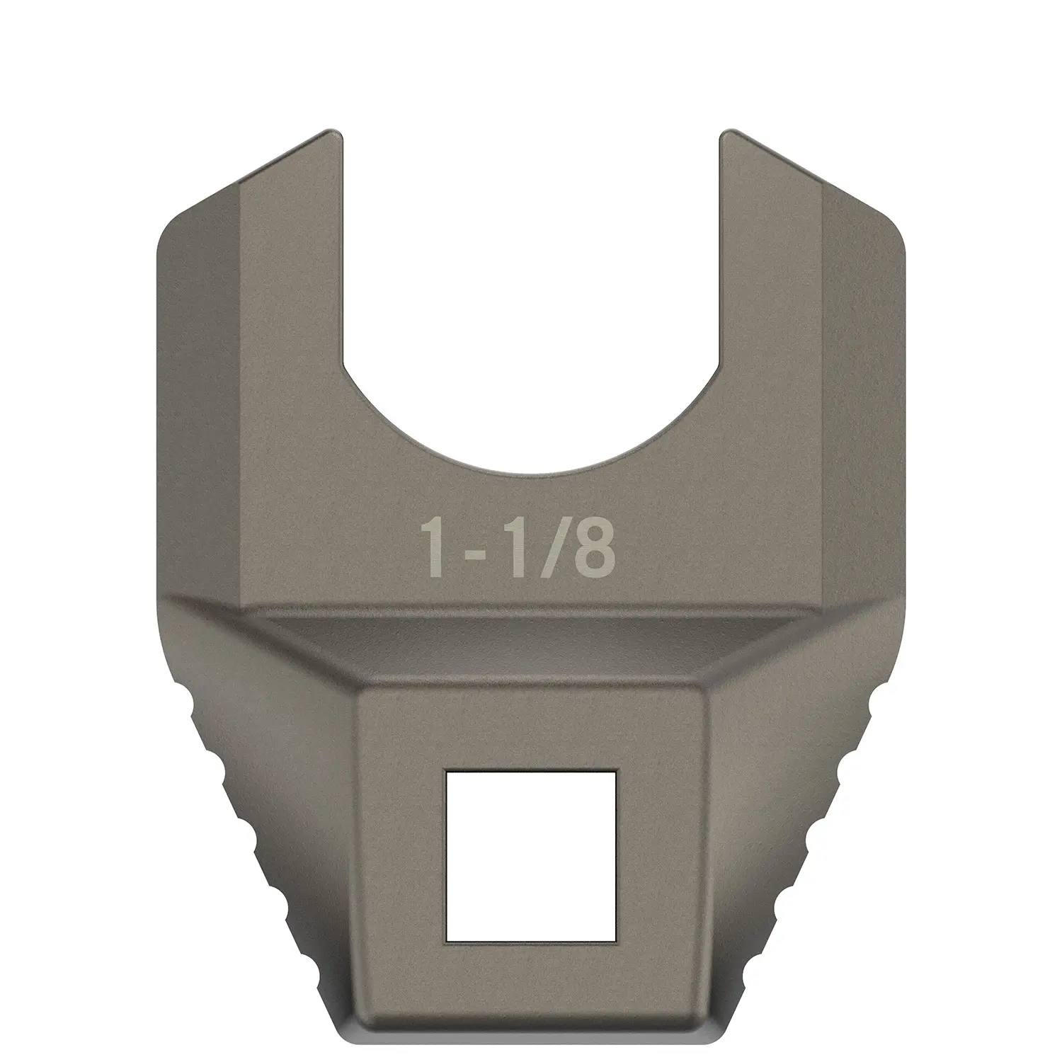Real Avid AVMF118BNW Master -Fit Barrell Nut Wrench Titanium Titanium/Stainless Steel AR-Platform Free-Float Handle