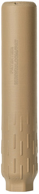 HUXWRX FLOW 22 Ti Suppressor, Titanium, .22 Caliber (FDE)