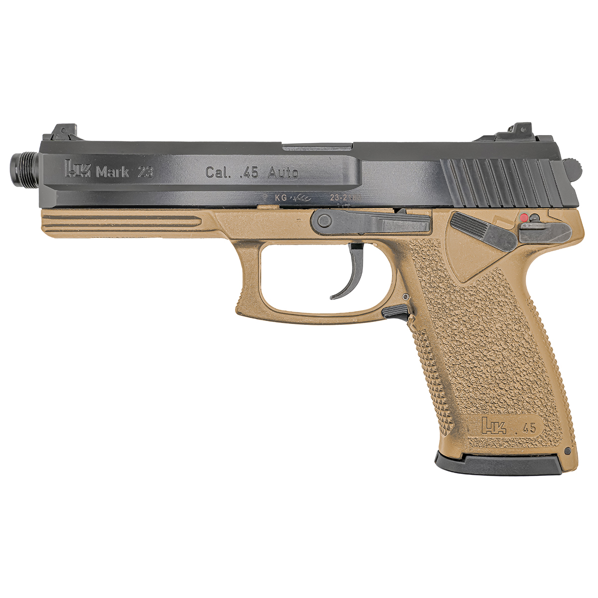 HK Mark 23 .45 ACP FDE 10RD Pistol