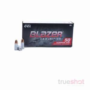 CCI - Blazer - 9mm - 115 Grain - FMJ - Aluminum Case - 500
