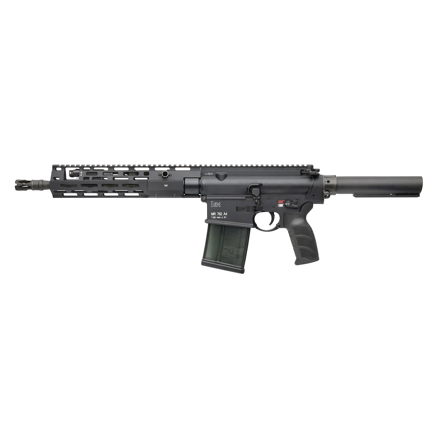 HK MR762 A4 7.62 NATO Pistol - 20RD Threaded Barrel
