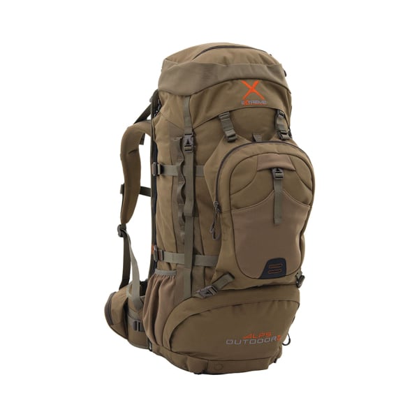 Alps Outdoorz Commander X + Pack 9" x 12" x 35" Backpack, Coyote Brown 4000 cu-in