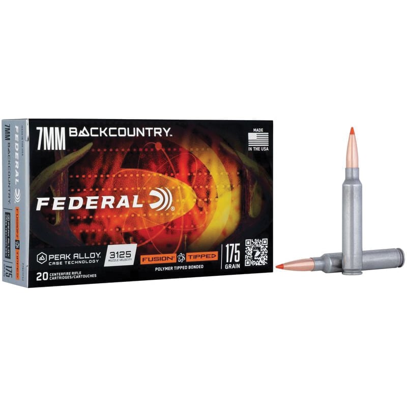Federal Fusion 7mm Backcountry 175 gr PT 20rds