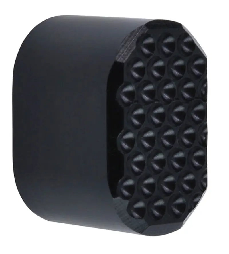 Phase 5 Weapon Systems PMRBLKDIMPLED Dimpled Mag Release 6061-T6 Aluminum Black Anodized
