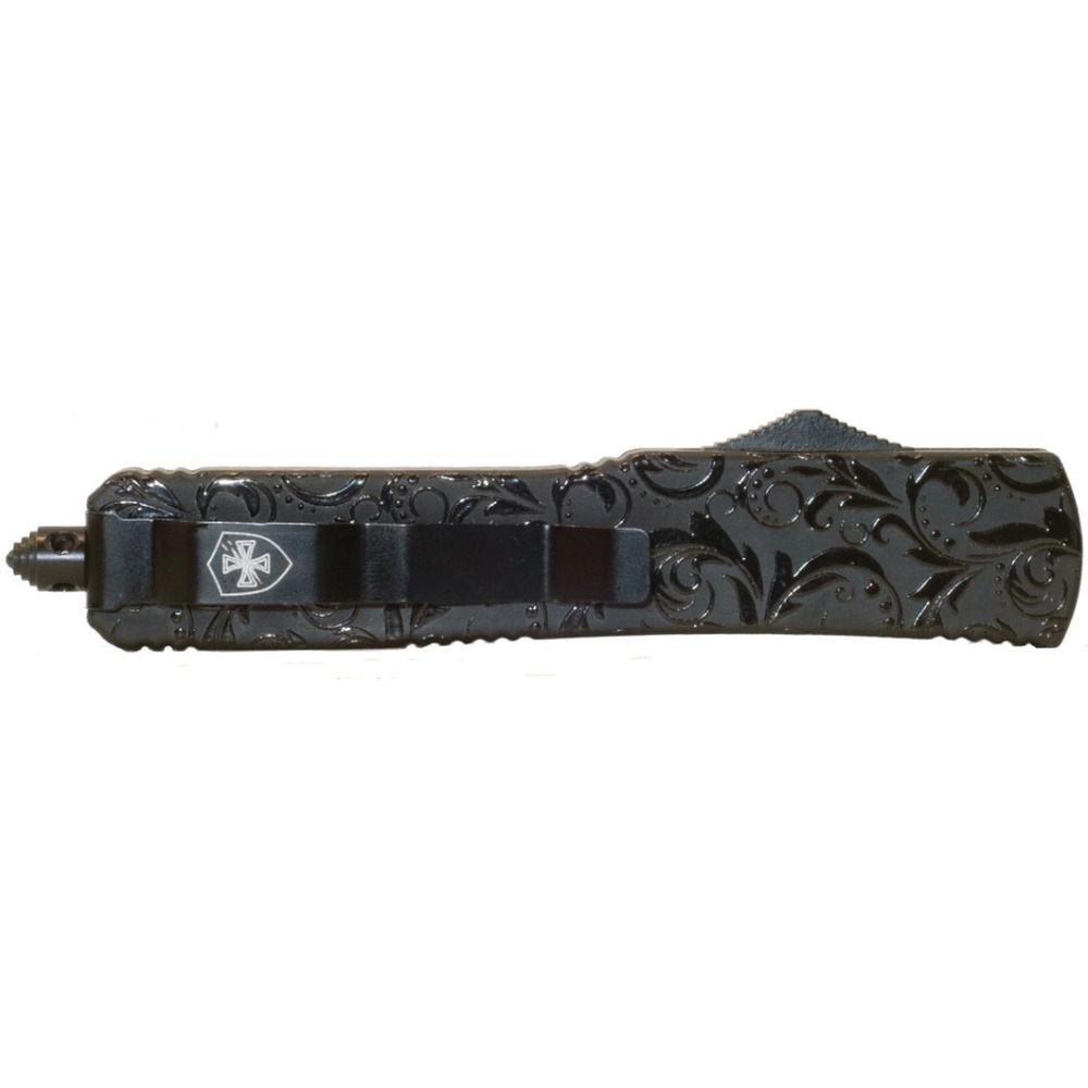 Templar Knife Maiden Black Gloss OTF Dagger - Elegance Meets Precision - M-MDG-13-1
