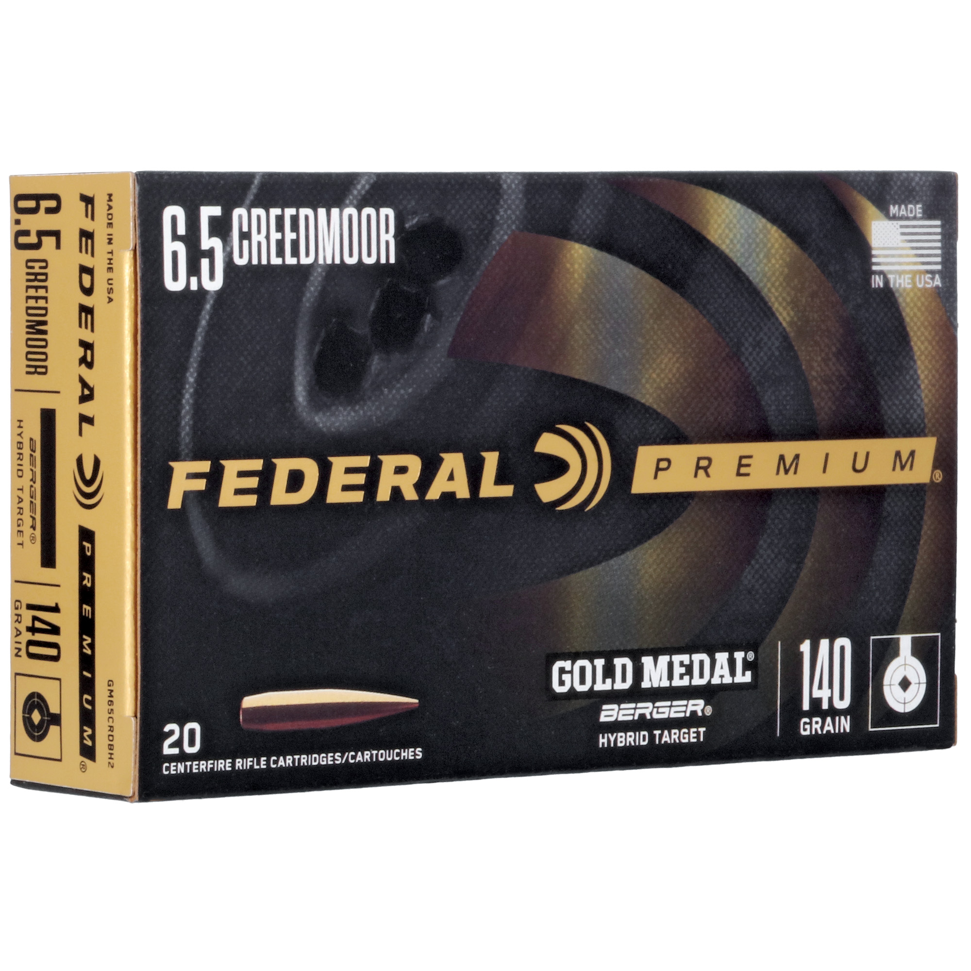 FED GLD MDL 6.5CM 140GR HYB 20/200 - No Credit Card Fees - Low, flat rate shipping
