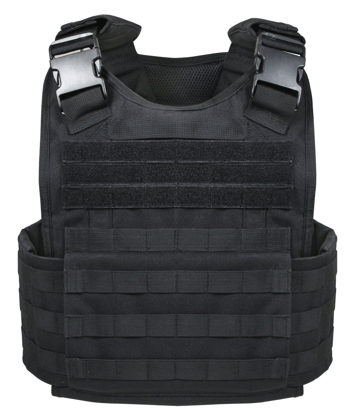 Rothco Molle Plate Carrier Vest - Black, 4Xl - 5Xl