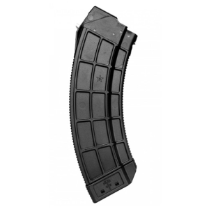 US PALM AK30 7.62x39 Black 30rd Mag w/SS Latch Cage