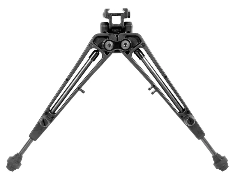 Limbsaver 12650 True-Track Bipod made of Durable Isoplast with Black Finish, Picatinny Rail Attachment, 7-11" Vertical Adjustment, Rubber Feet Leg-Lock System