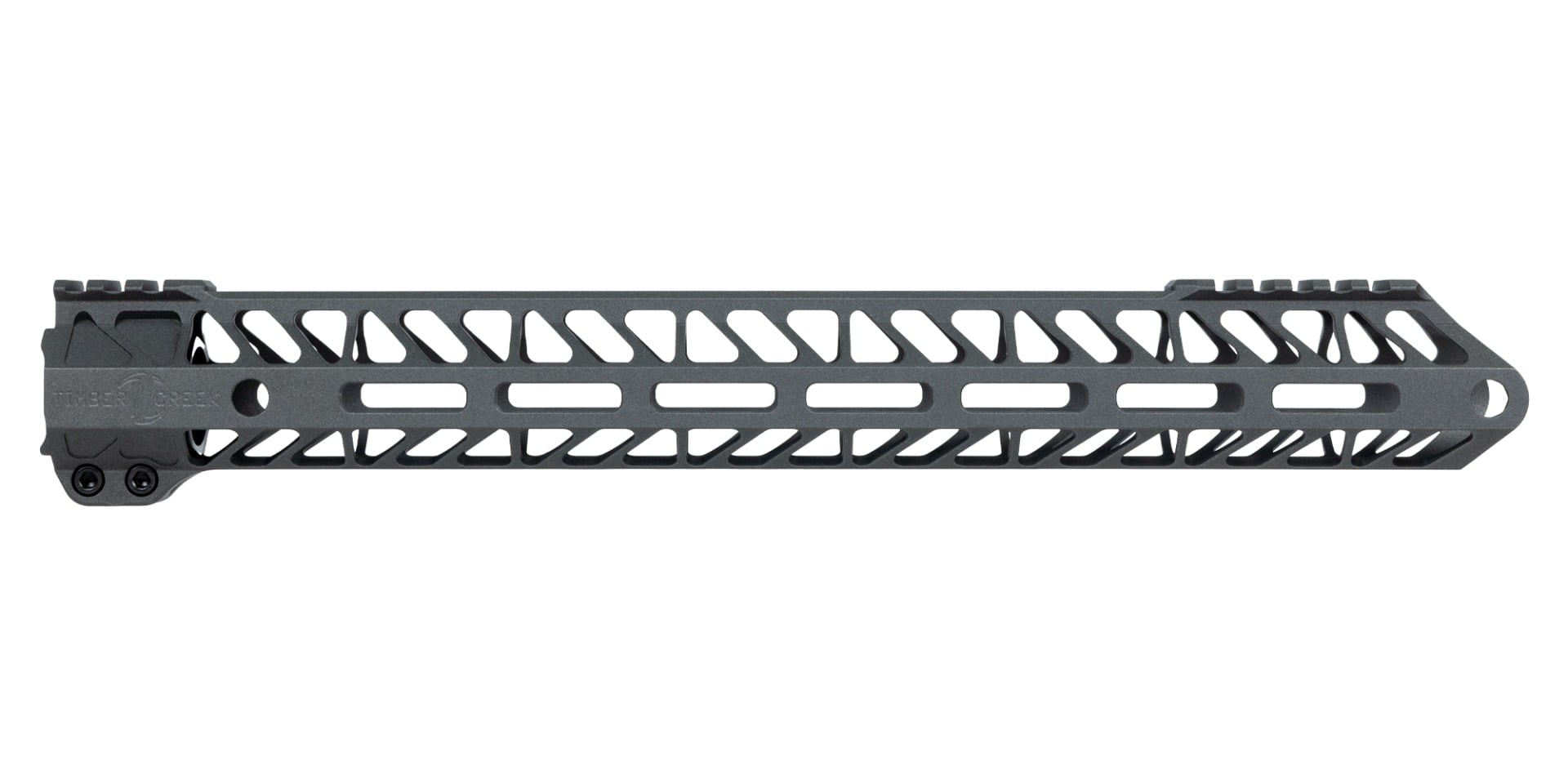 Timber Creek Ultralight Enforcer 15" M-LOK Handguard, Tungsten - UL E15 HG T