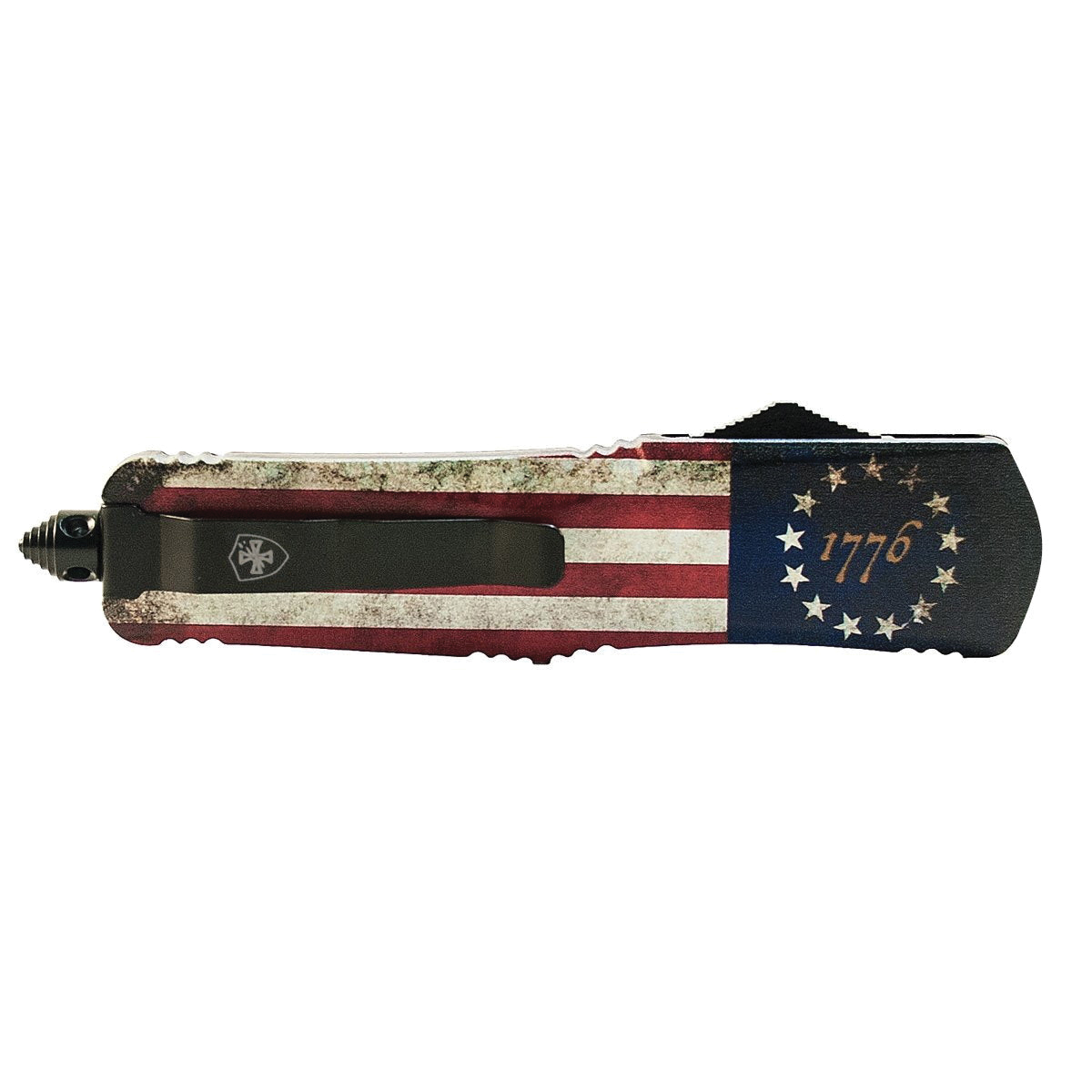 Templar Knife 1776 Betsy Ross Flag Large OTF Knife Tanto - L-BRF-23-1