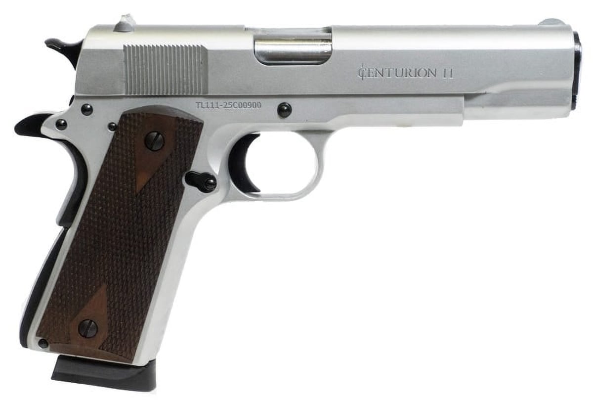 Century Arms Centurion 11 1911 .45 ACP  5" 8rd, Chrome - HG9402C-N