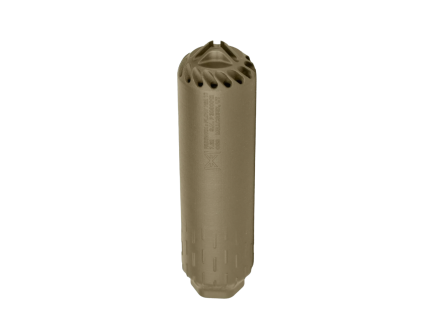 HUXWRX Flow 762Ti Suppressor + Muzzle Brake, FDE - 2747