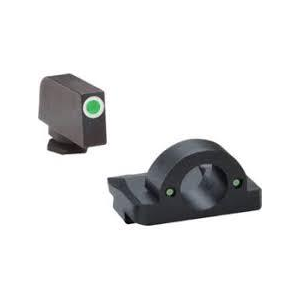 Ameriglo Green Tritium Outline White for Glock Gen 5 17-19-19X-26-45