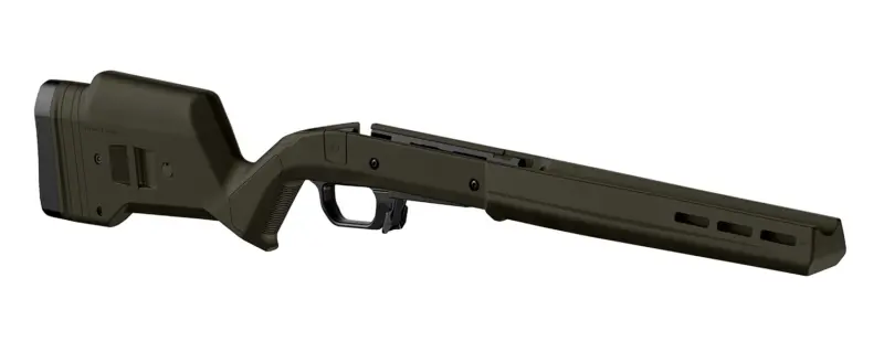 Magpul MAG1069-ODG-RT Hunter 110 Stock Fixed with Aluminum Bedding Adjustable Comb OD Green Synthetic for Savage 110 Short Action Right Hand