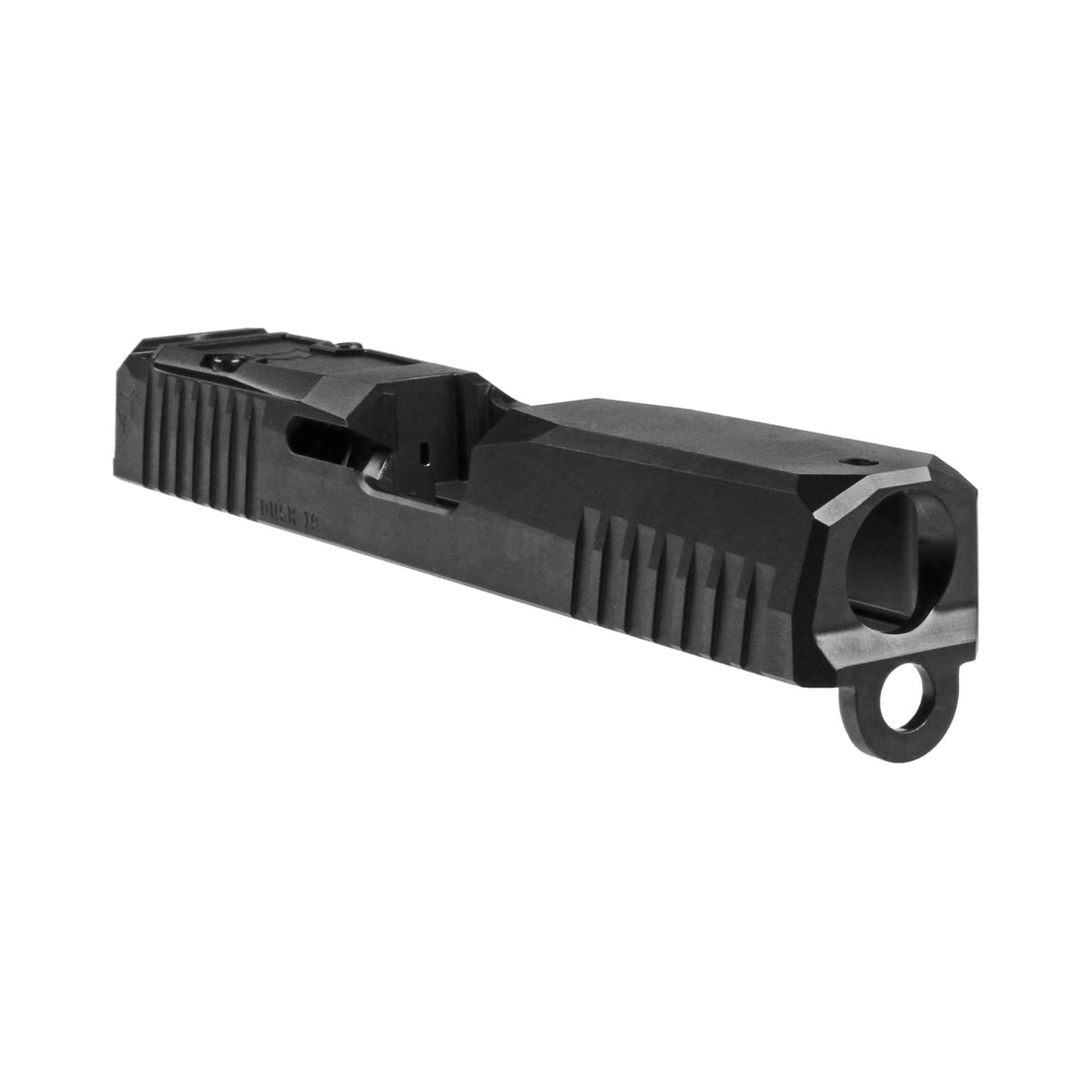 Lone Wolf Dusk RMR Cut Stripped Slide Fits Glock Gen 3 G19, Black