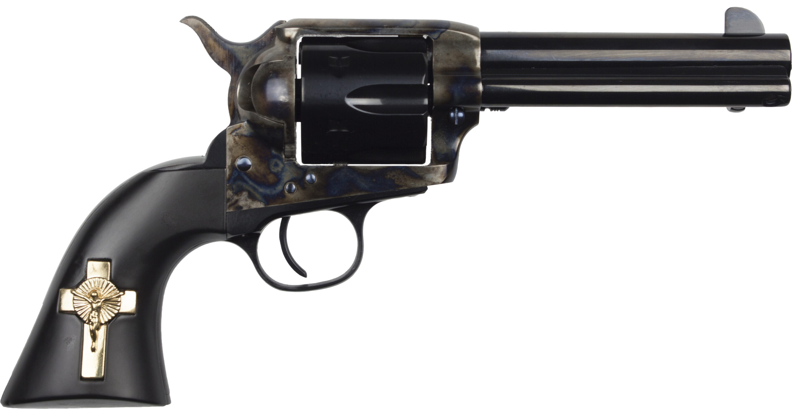 Cimarron Holy Smoker 45LC Revolver 4.75" Barrel