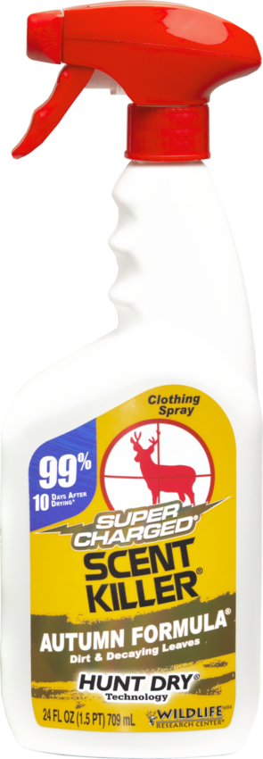 Wildlife Research Scent Killer Autumn Formula Gold Hunting Scent Odor Eliminator, 24 oz Trigger Spray Bottle - 575