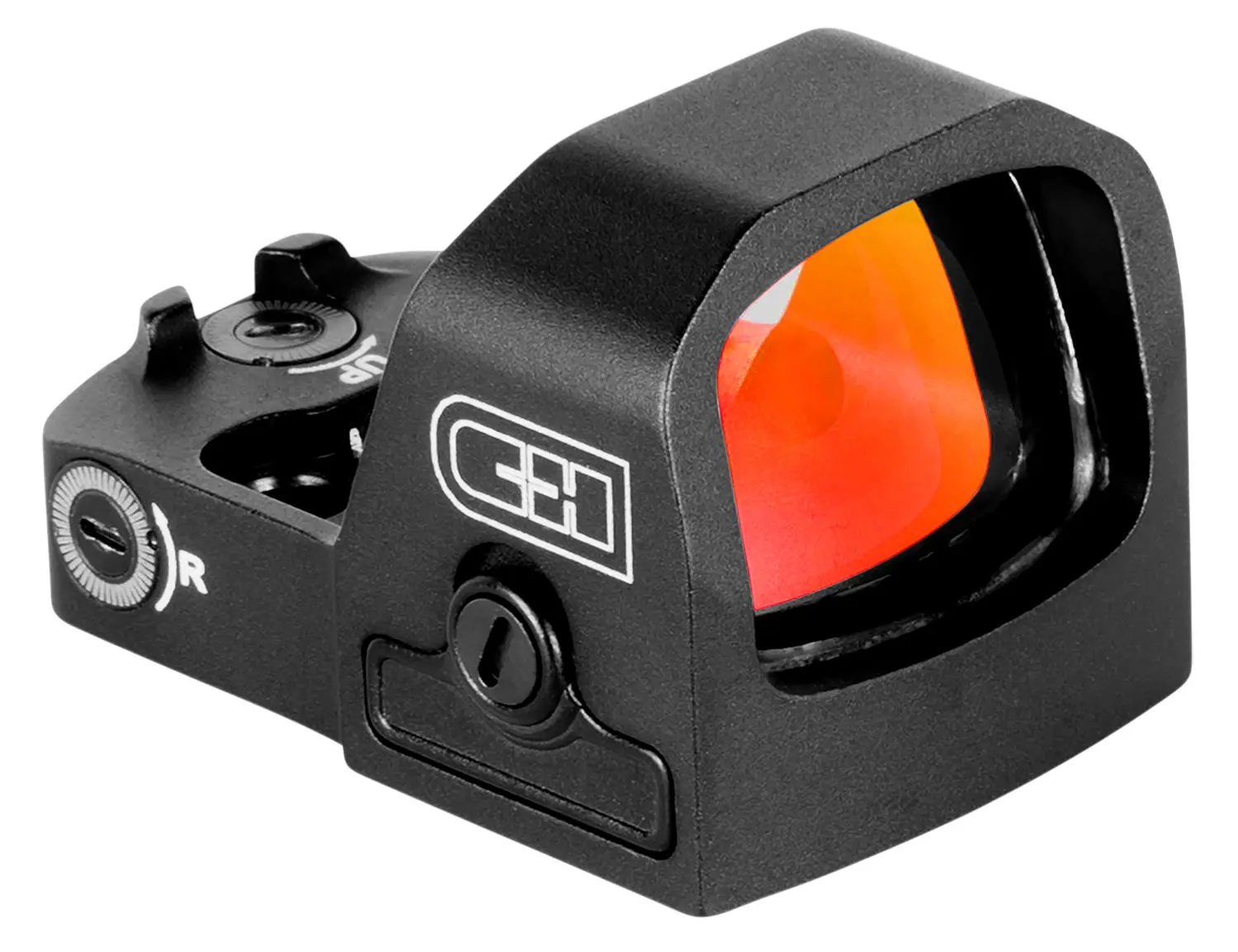 C Precision RDEDCRDMRRMSC EDC RMSC Black 1x 3 MOA Red Dot Multi Reticle Reticle RMSc Footprint Mount