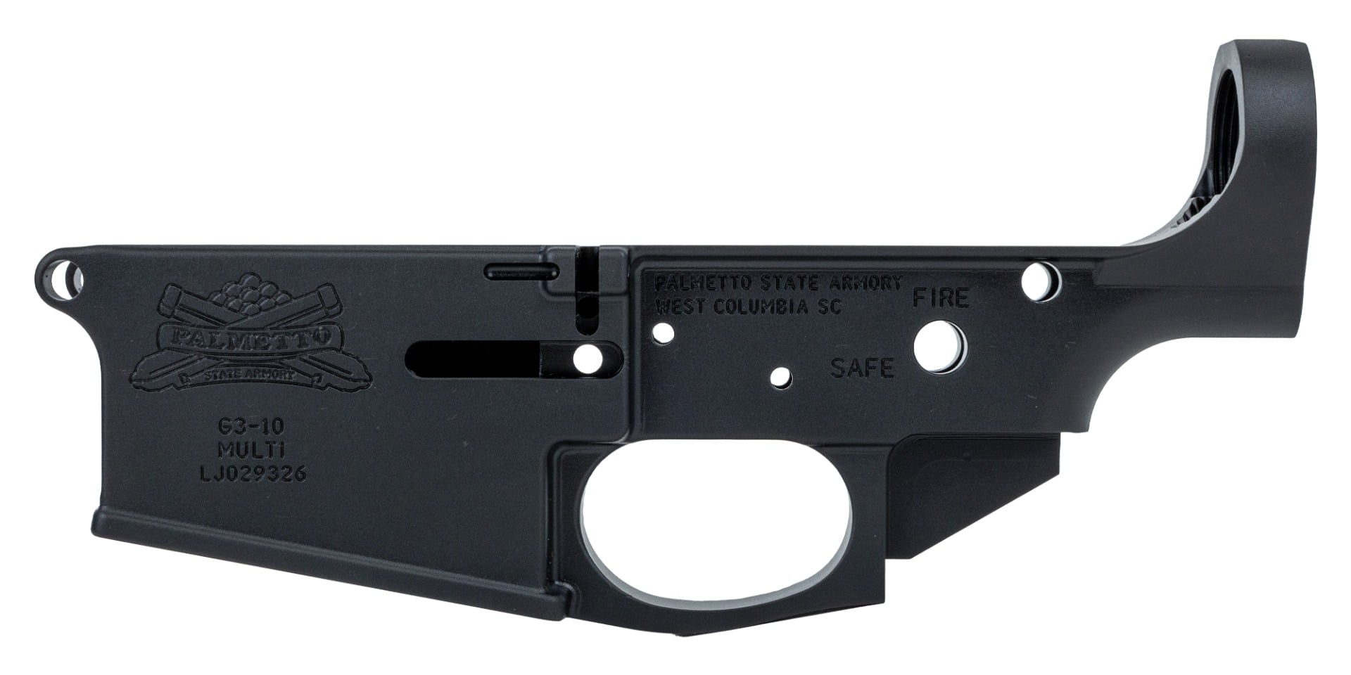 PSA Gen3 PA10 Stripped Lower Receiver