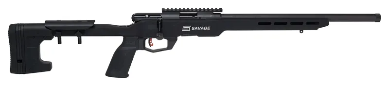 Savage B22 22 LR Bolt 18 10+1 Blk